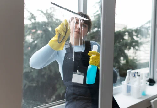 Nettoyage de vitres intérieures et extérieures à Sablet